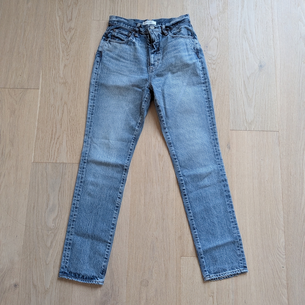 Moussy Vintage Lombard Slim Straight Leg Jeans